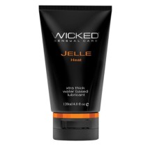 Wicked Jelle Heat Warming Waterbased Anal Lubricant 4oz